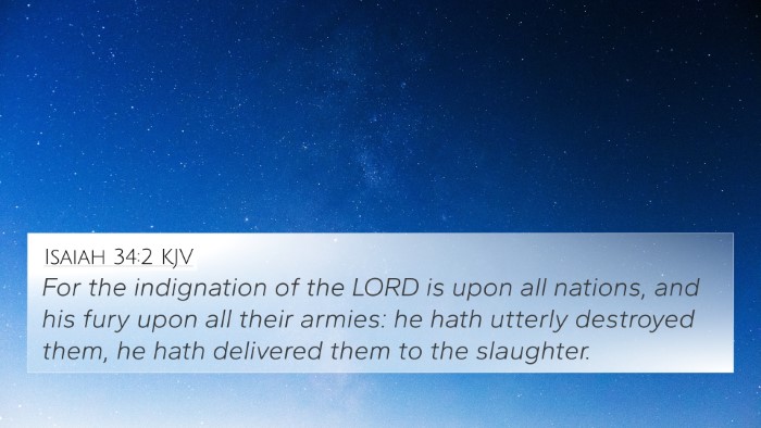 Isaiah 34:2 Explained