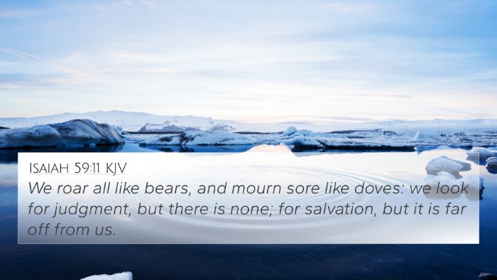 Isaiah 59:11 Explained