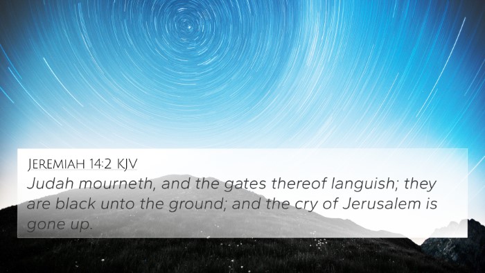 Jeremiah 14:2 Explained
