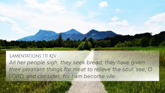 Lamentations 1:11 KJV Bible Verse Image