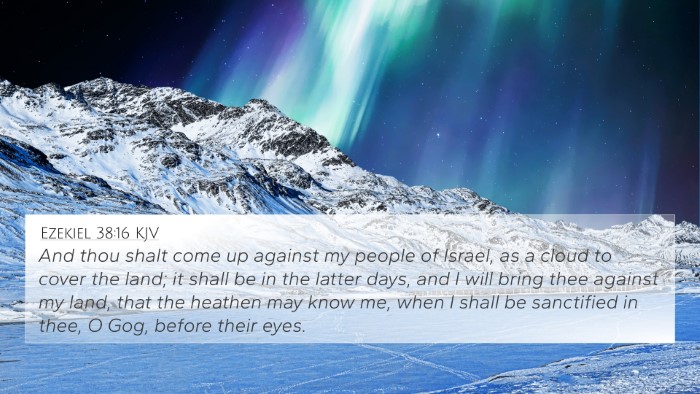 Ezekiel 38:16 KJV Bible Verse Image
