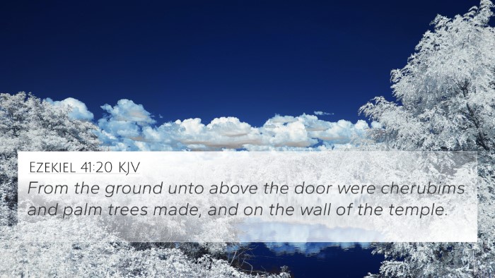 Ezekiel 41:20 Explained
