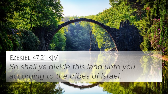 Ezekiel 47:21 Explained
