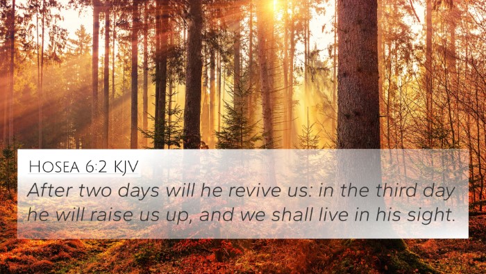 Hosea 6:2 Explained