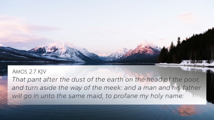 Amos 2:7 KJV Bible Verse Image