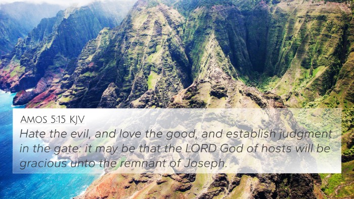 Amos 5:15 KJV Bible Verse Image