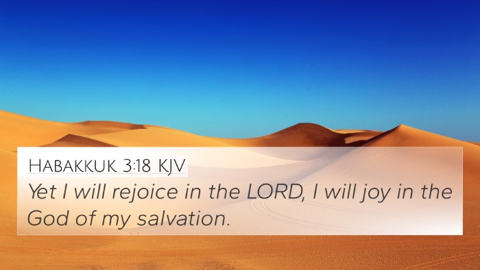 Habakkuk 3:18 KJV Bible Verse Image