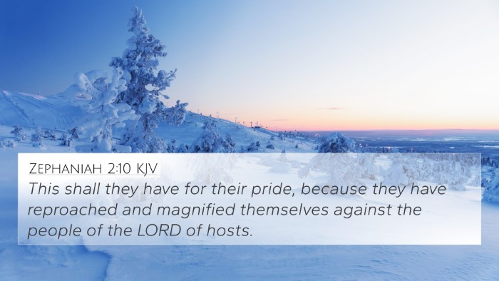 Zephaniah 2:10 Explained