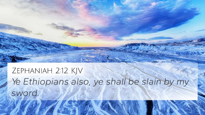 Zephaniah 2:12 Explained