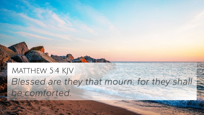 Matthew 5:4 Explained