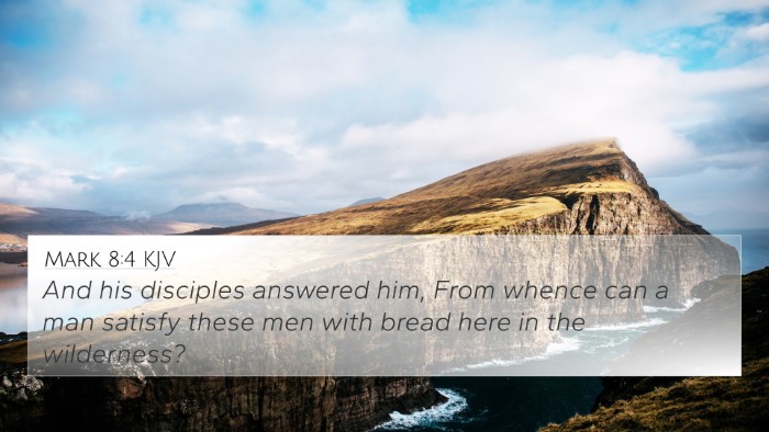 Mark 8:4 Explained