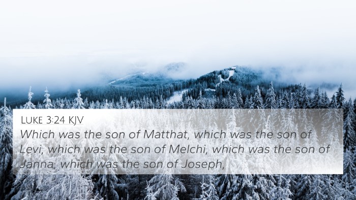 Luke 3:24 KJV Bible Verse Image