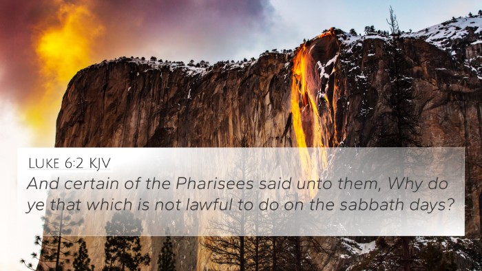 Luke 6:2 KJV Bible Verse Image
