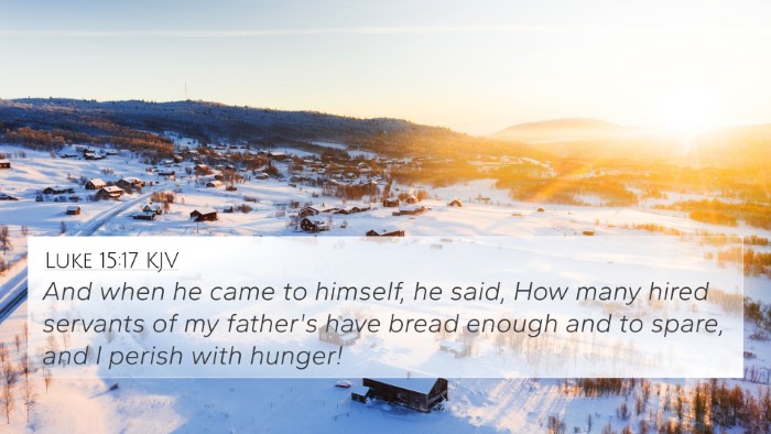 Luke 15:17 KJV Bible Verse Image