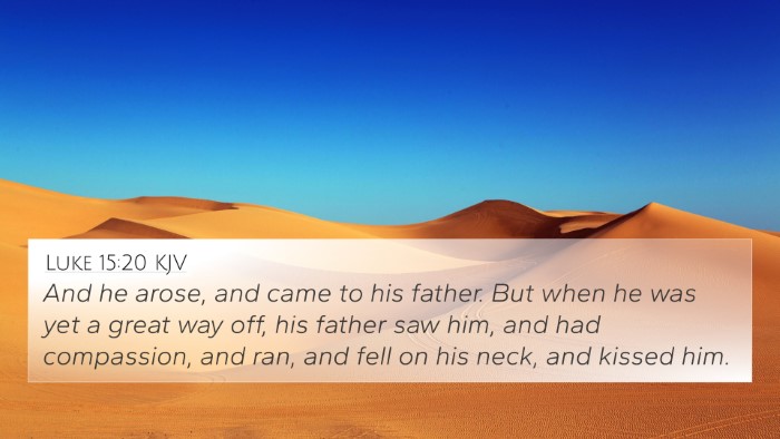 Luke 15:20 KJV Bible Verse Image