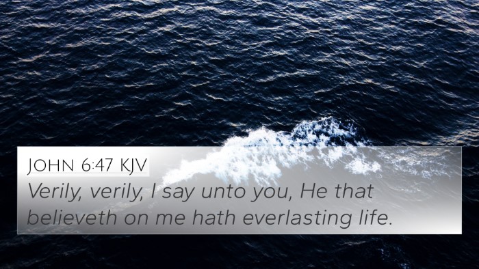 John 6:47 Explained