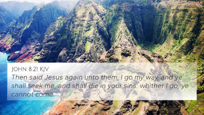 John 8:21 Explained