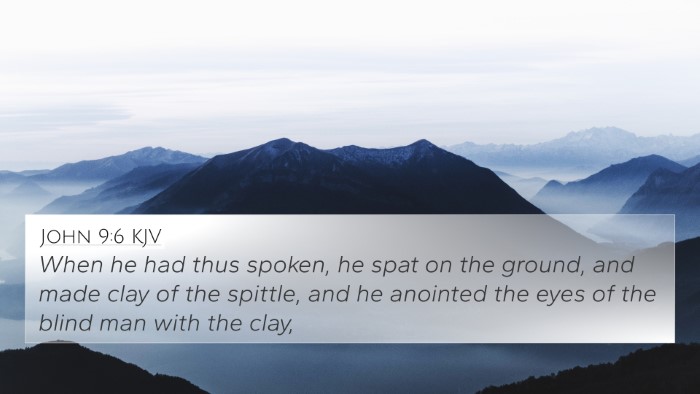 John 9:6 Explained