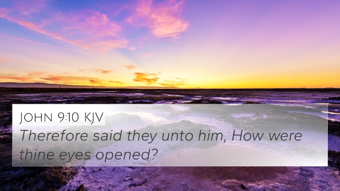 John 9:10 Explained