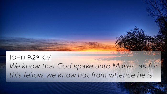 John 9:29 KJV Bible Verse Image