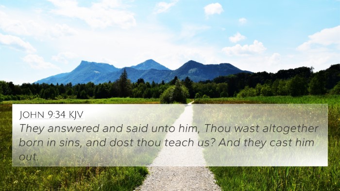 John 9:34 Explained
