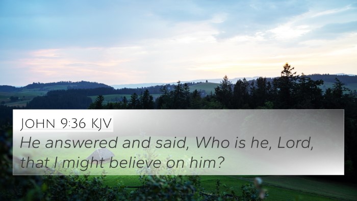 John 9:36 Explained