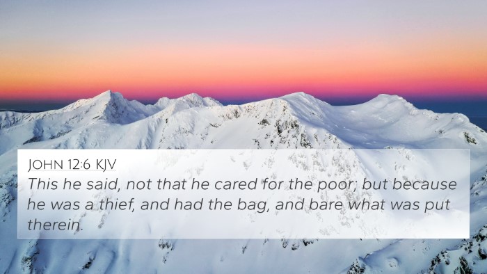 John 12:6 Explained
