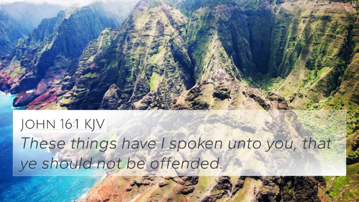 John 16:1 Explained
