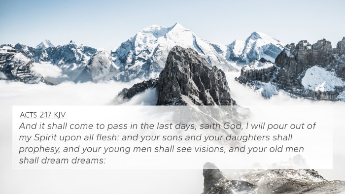Acts 2:17 KJV Bible Verse Image