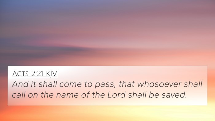 Acts 2:21 KJV Bible Verse Image