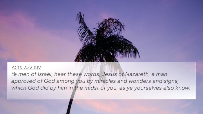 Acts 2:22 KJV Bible Verse Image