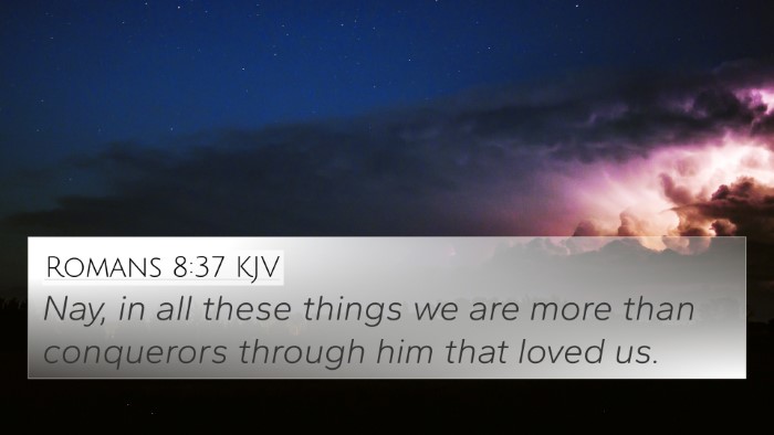 Romans 8:37 KJV Bible Verse Image