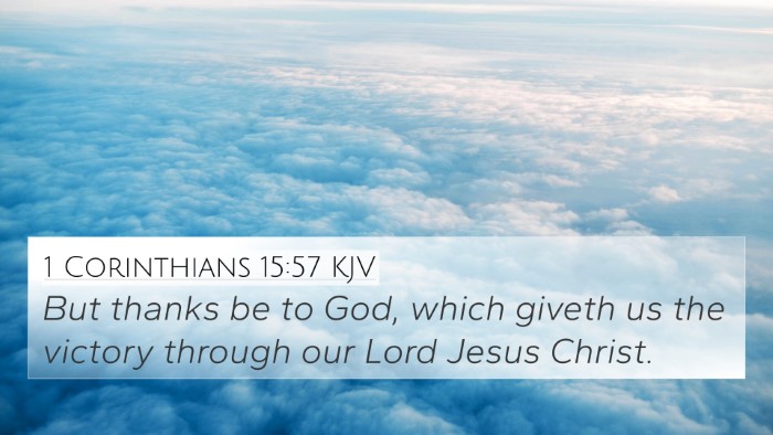1 Corinthians 15:57 Explained