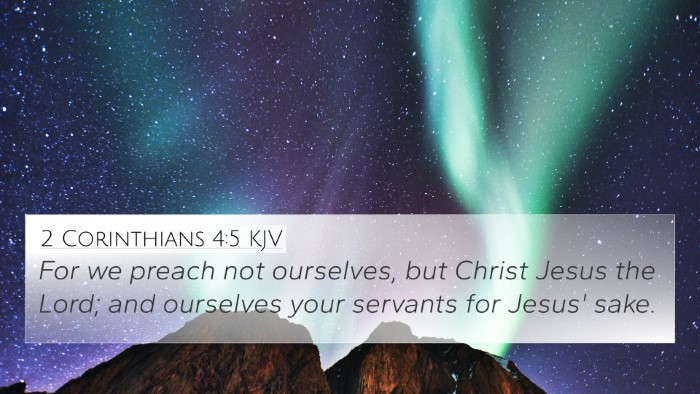 2 Corinthians 4:5 Explained