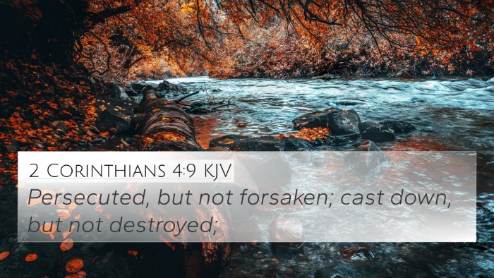 2 Corinthians 4:9 Explained