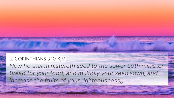 2 Corinthians 9:10 Explained