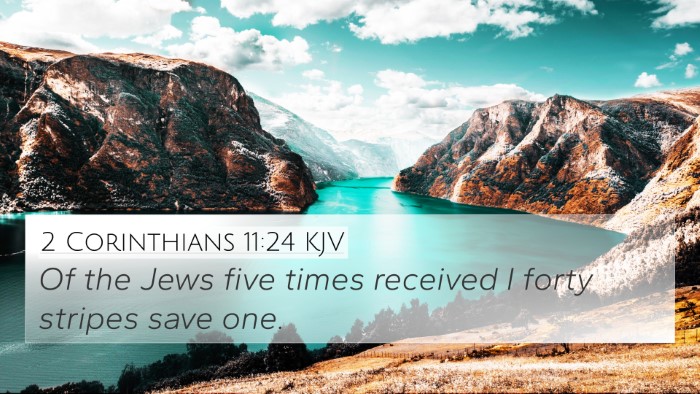 2 Corinthians 11:24 Explained