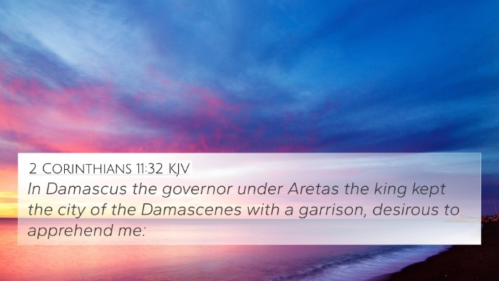 2 Corinthians 11:32 Explained