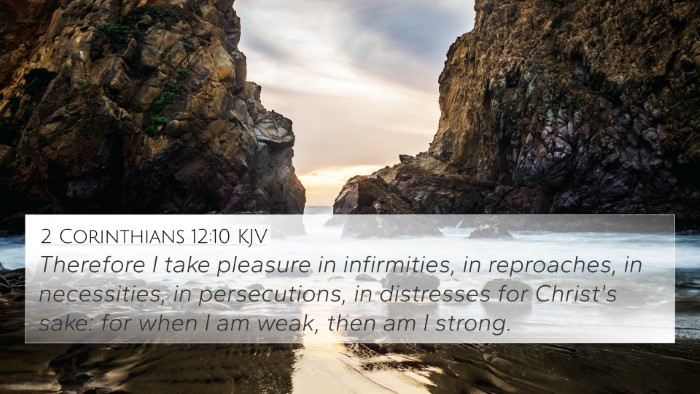 2 Corinthians 12:10 Explained