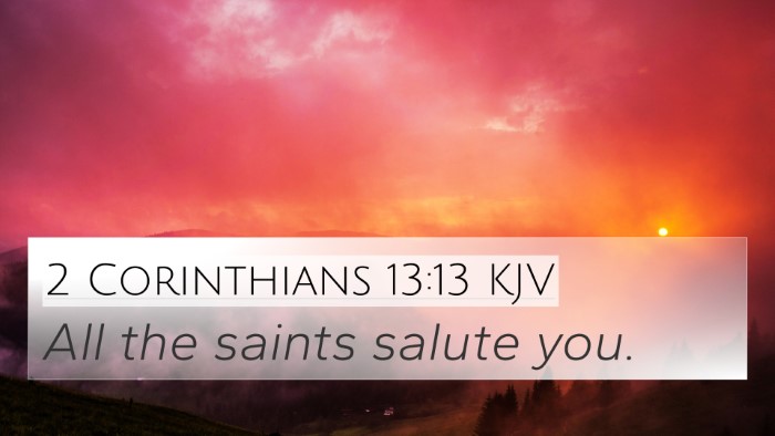 2 Corinthians 13:13 Explained