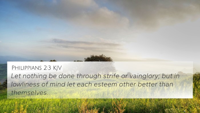 Philippians 2:3 KJV Bible Verse Image