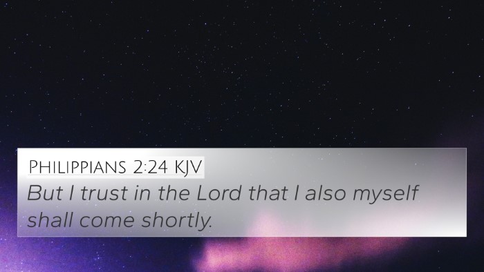Philippians 2:24 Explained