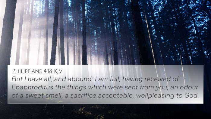 Philippians 4:18 Explained