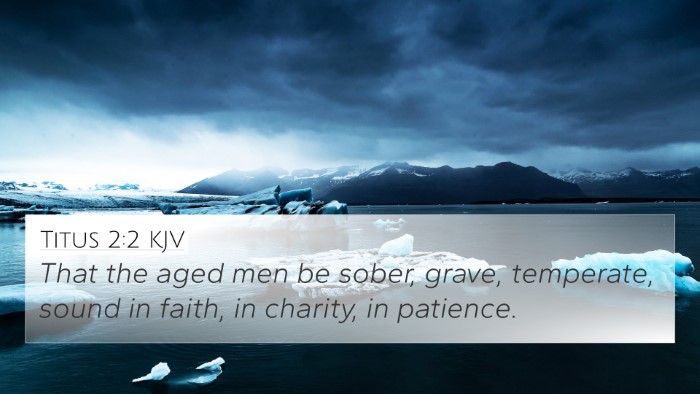 Titus 2:2 KJV Bible Verse Image