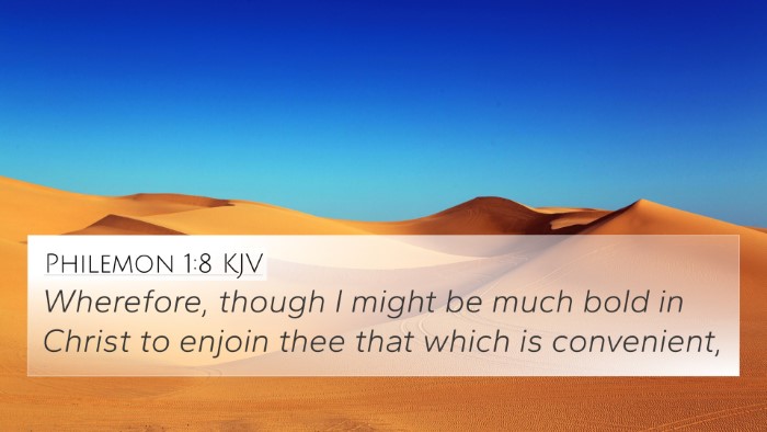 Philemon 1:8 KJV Bible Verse Image