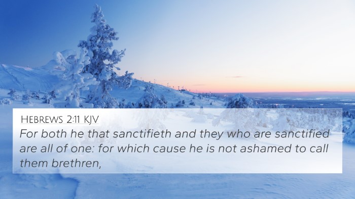 Hebrews 2:11 KJV Bible Verse Image