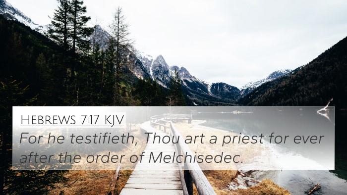 Hebrews 7:17 Explained