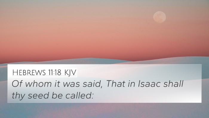 Hebrews 11:18 KJV Bible Verse Image
