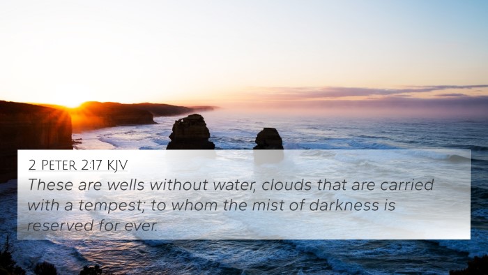 2 Peter 2:17 KJV Bible Verse Image