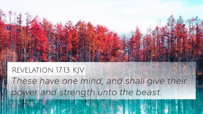 Revelation 17:13 Explained